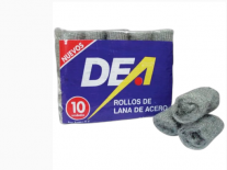 LANA DE ACERO x45grs (10 rollos)