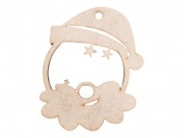 PLACA BORLA NOEL 10 CM - 3mm