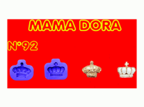 MAMA DORA MOLDES CORONA x2