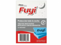 FUYI TABLETAS PARA MOSQUITOS x12unidades DOBLE ACCION